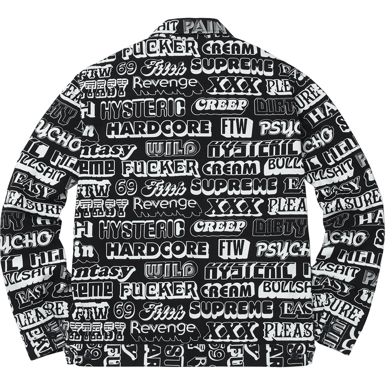 Supreme/HYSTERIC GLAMOUR Text Work Jacket view 5